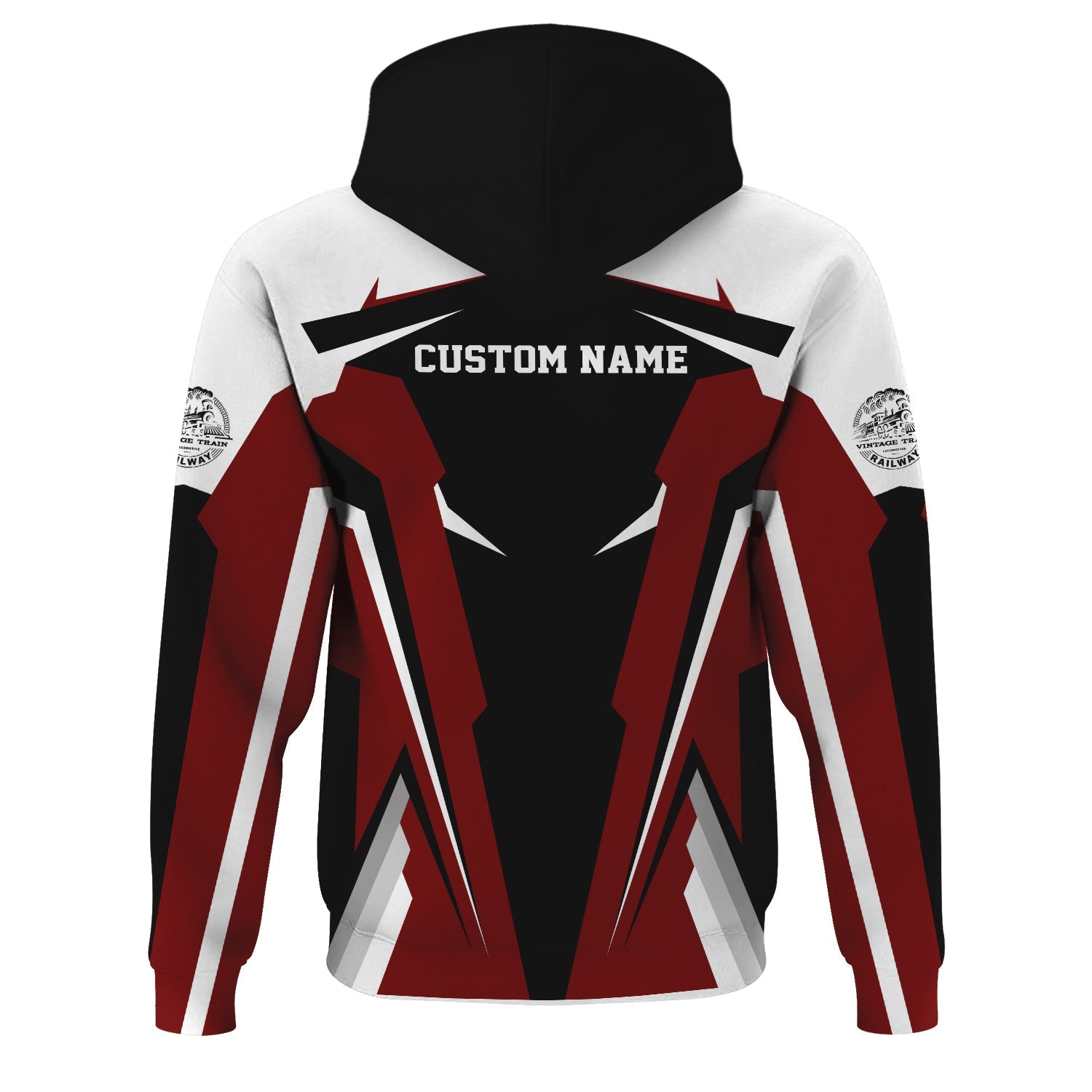 Railspirit Personalized Delaware, Lackawanna and Western Railroad Hoodie Strong Line Style DL&W Train Hoodie Gift Idea For Train Lover