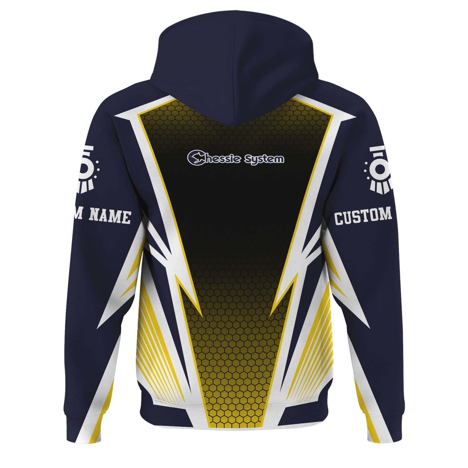 Railspirit Personalized Chessie System Railroad Hoodie Lightning Graphic Style Zip Up Hoodie Gift Idea For Train Lover