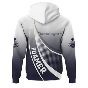 Railspirit Personalized Chessie System Railroad Hoodie Railway-Themed Style Zip Up Hoodie Gift Idea For Trainspotter