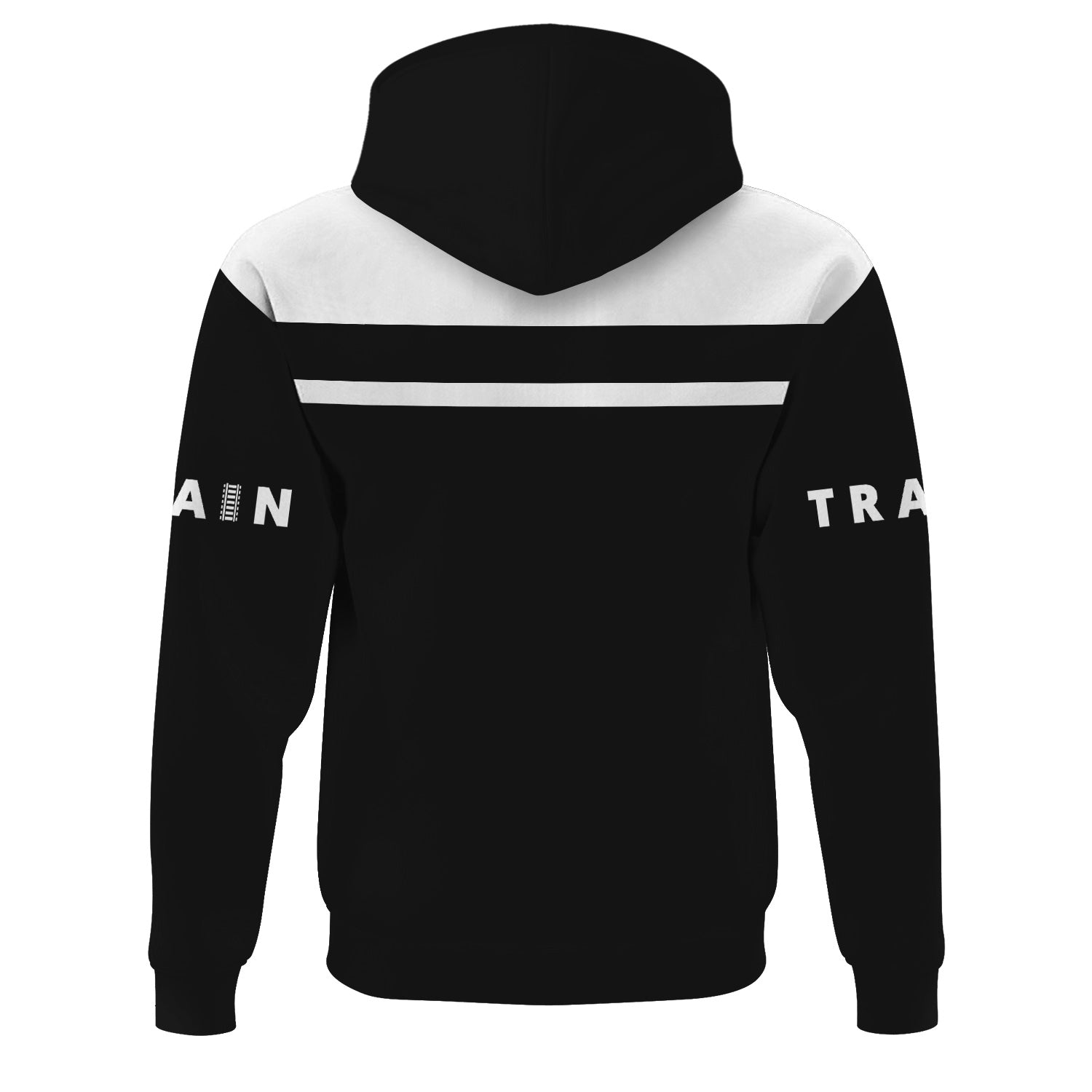 Railspirit Custom Name Chessie System Railroad Hoodie American Train Ticket Printed Zip Hoodie
