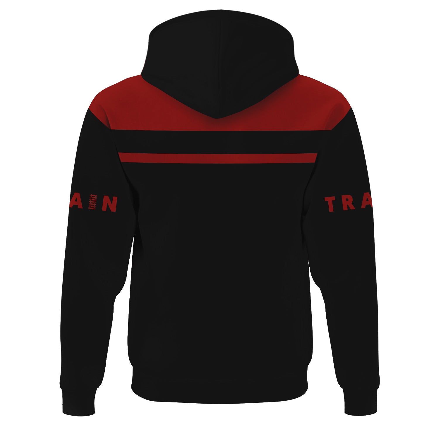 Railspirit Custom Name Denver and Rio Grande Western Railroad Hoodie American Train Ticket Printed Zip Hoodie