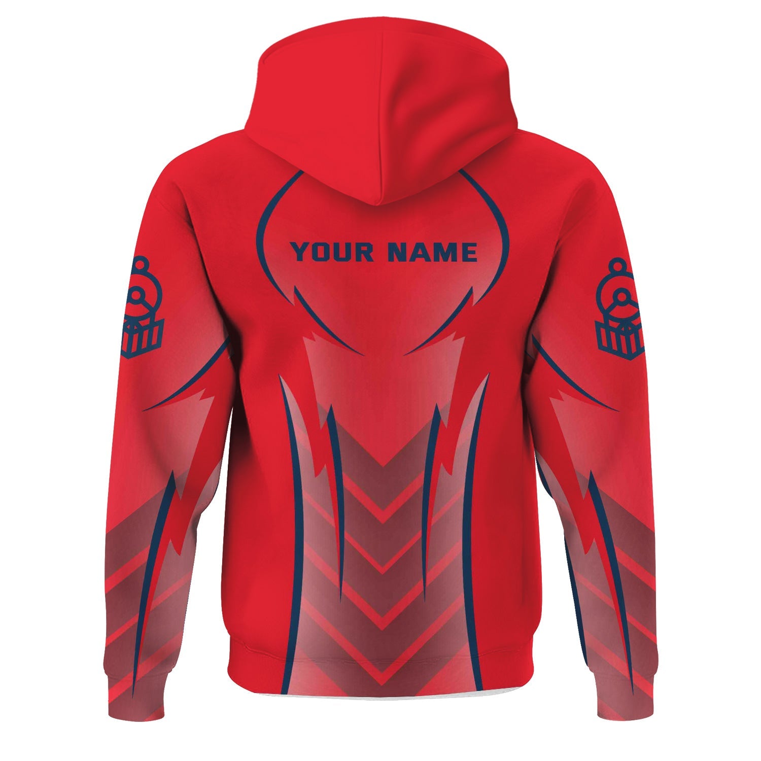 Railspirit Personalized Wabash Railroad Hoodie Striking Line Style Train Zip Up Hoodie For Locomotive Lovers