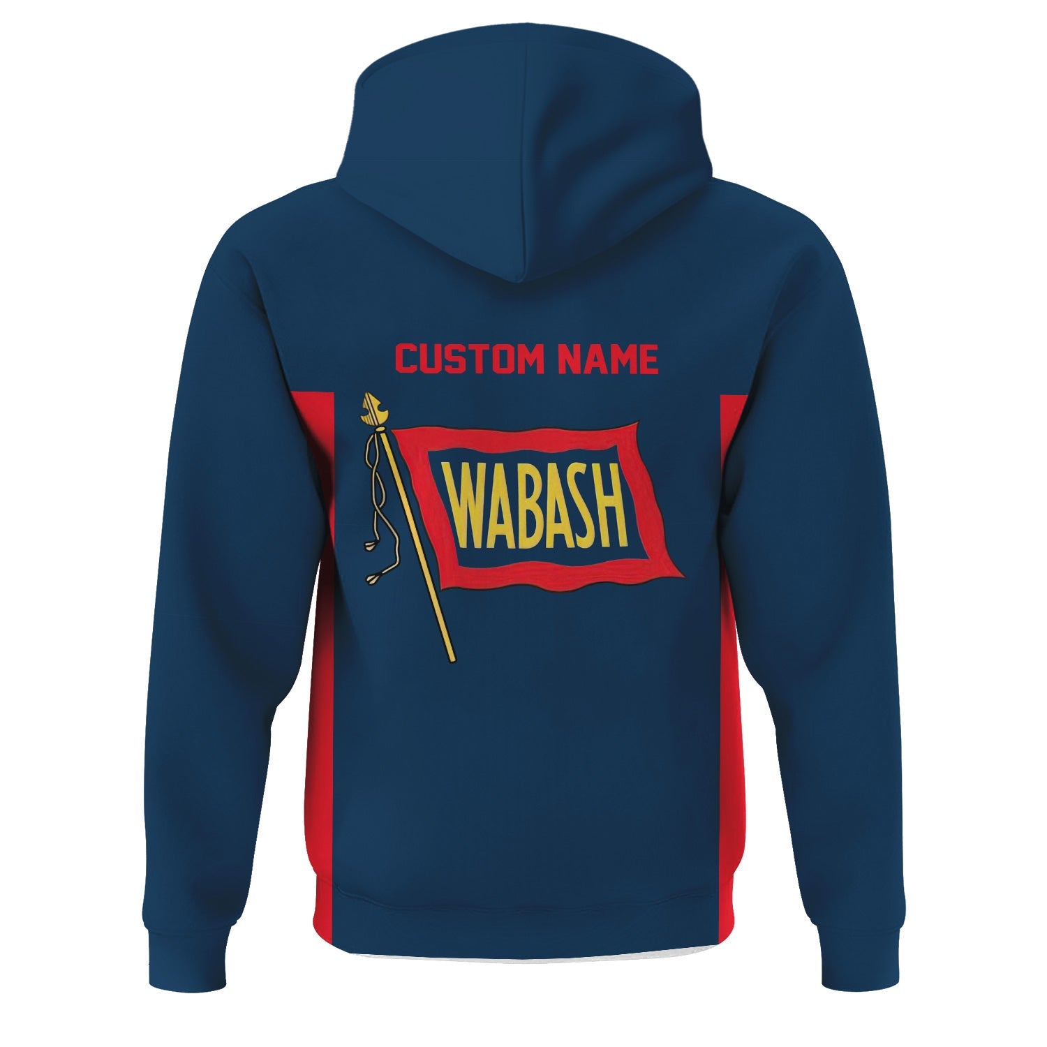 Railspirit Custom Name Wabash Railroad Hoodie Yes I Need All Those Train Printed Zip Hoodie