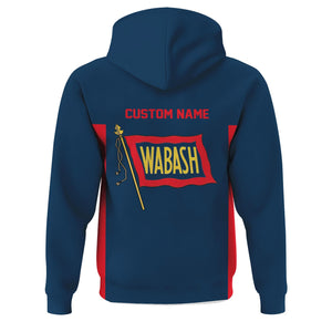 Railspirit Custom Name Wabash Railroad Hoodie Yes I Need All Those Train Printed Zip Hoodie