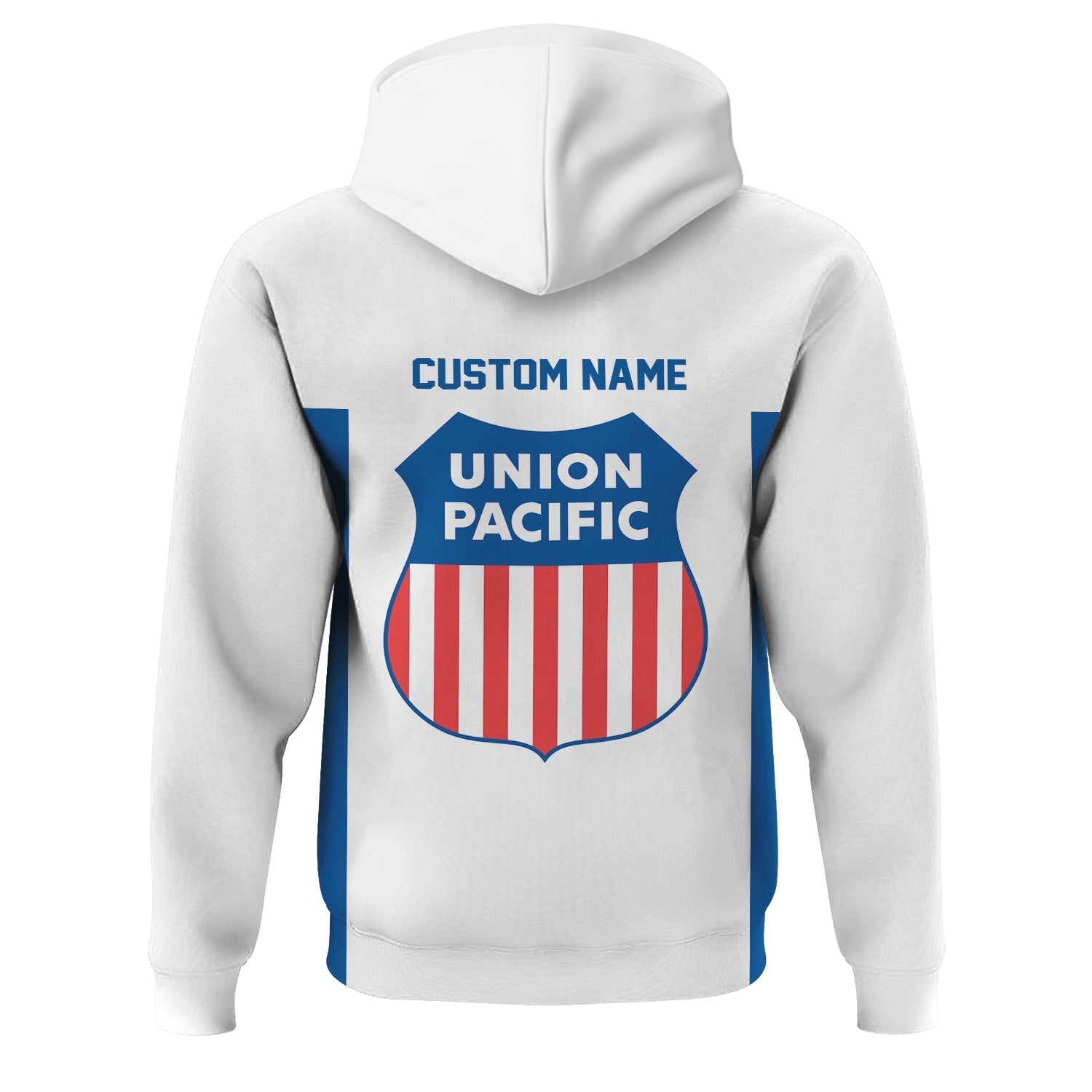 Railspirit Custom Name Union Pacific Railroad Hoodie Yes I Need All Those Train Big Boy Printed Zip Hoodie