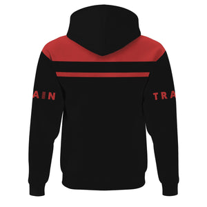 Railspirit Custom Name Louisville and Nashville Railroad Hoodie American Train Ticket L&N Printed Zip Hoodie