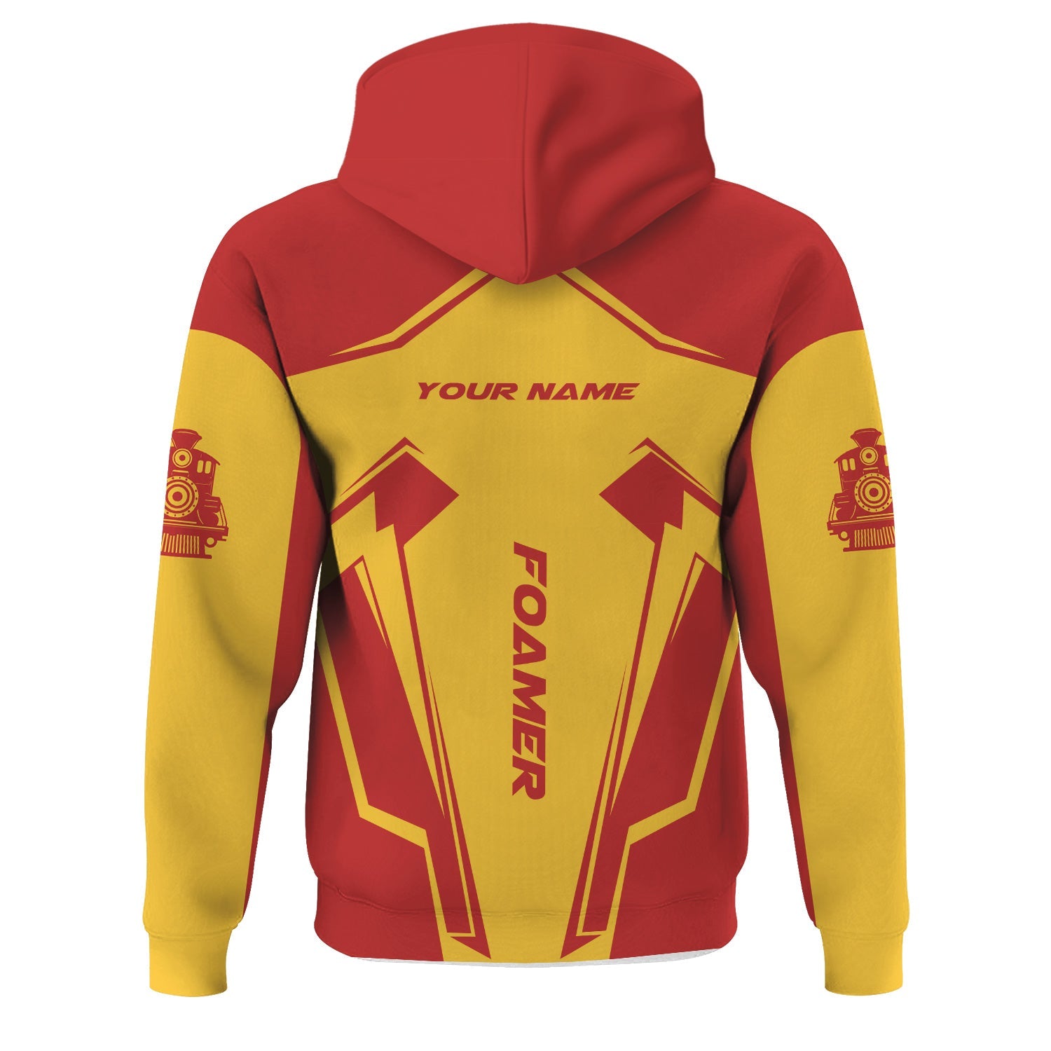 Railspirit Personalized Louisville and Nashville Railroad Hoodie Railway Trainspotter Style L&N Zip Up Hoodie Gift Idea For Foamers