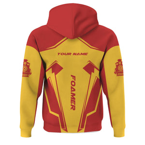 Railspirit Personalized Louisville and Nashville Railroad Hoodie Railway Trainspotter Style L&N Zip Up Hoodie Gift Idea For Foamers