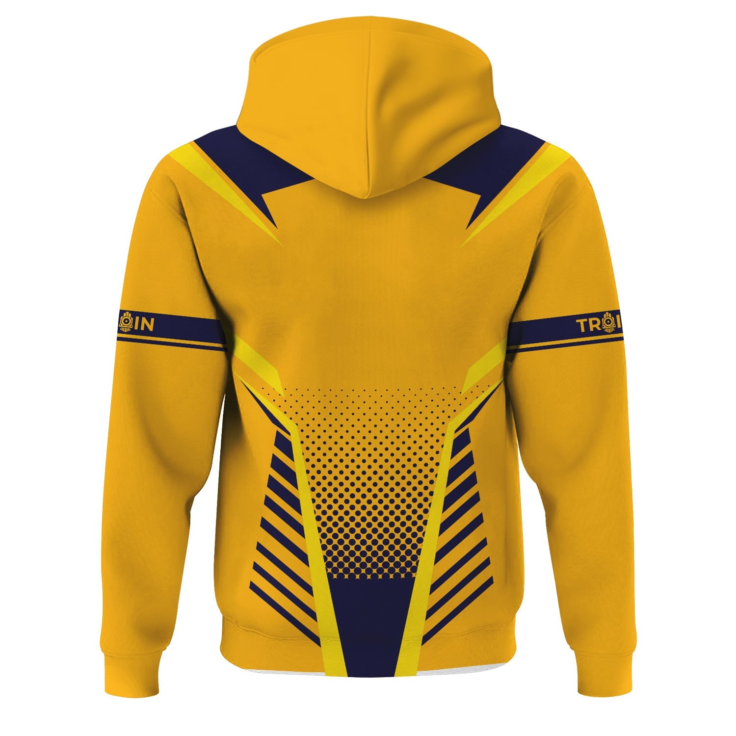 Railspirit Personalized Chesapeake and Ohio Railway Hoodie Unisex C&O Train Zip Hoodie All Over Print