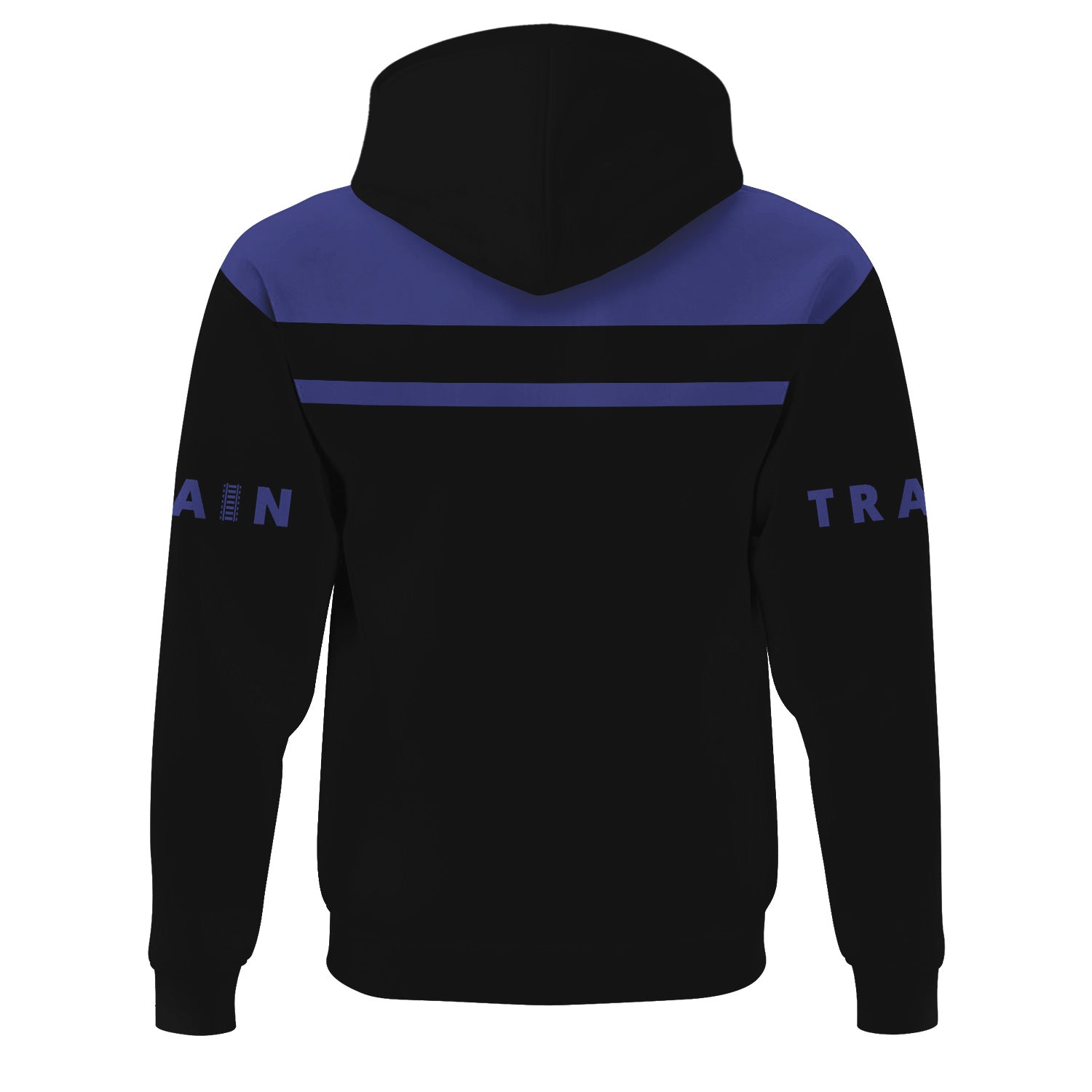 Railspirit Custom Name New York, Chicago and St. Louis Railroad Hoodie American Train Ticket Nickel Plate Road Printed Zip Hoodie