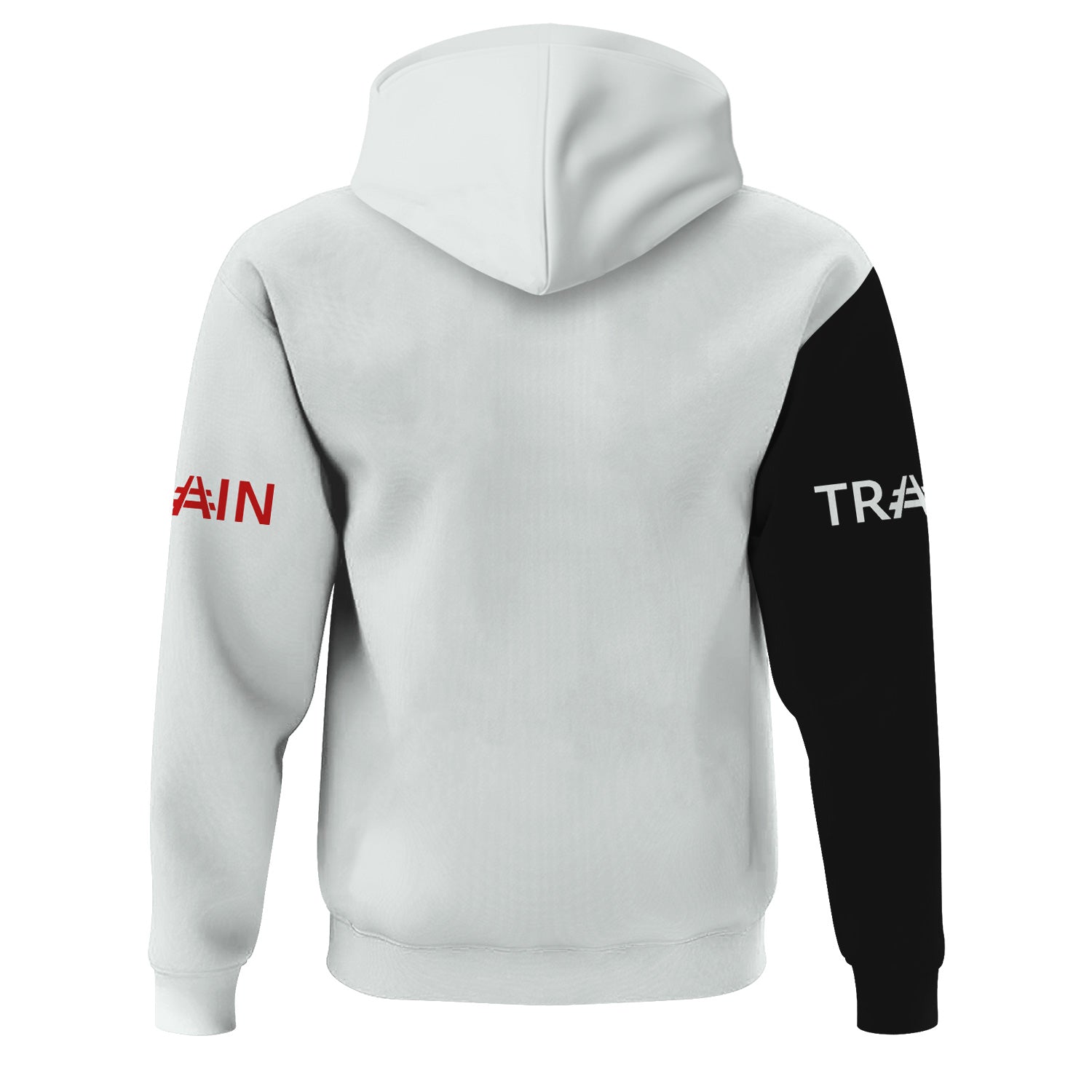 Railspirit Custom Name The Chief Santa Fe Railroad Hoodie Railroad Crossing Sign Printed Zip Hoodie