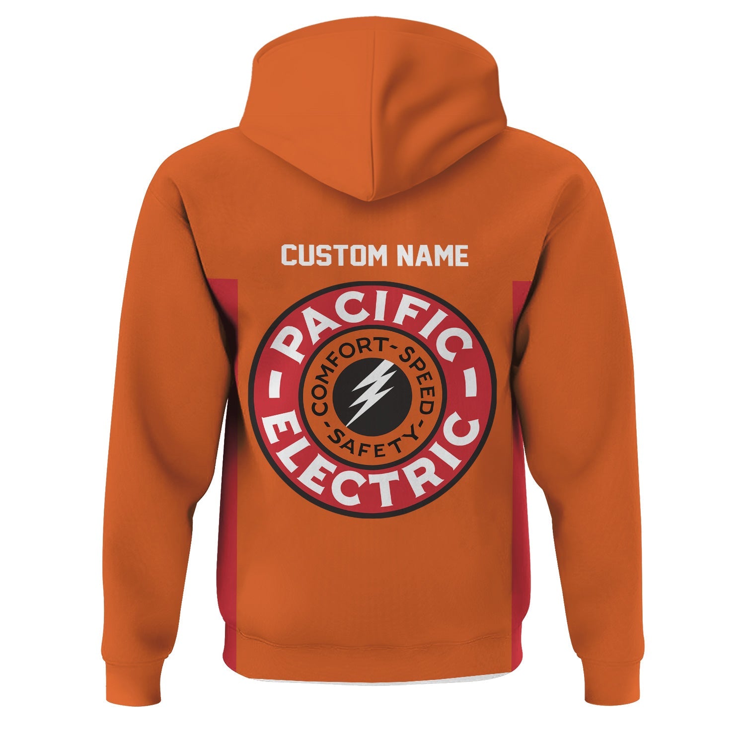 Railspirit Custom Name Pacific Electric Railroad Hoodie Yes I Need All Those Train Printed Zip Hoodie