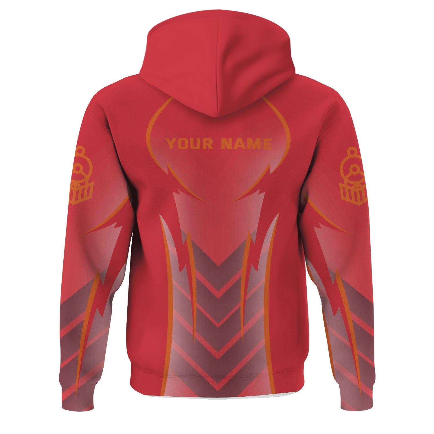 Railspirit Personalized Pacific Electric Railroad Hoodie Striking Line Style Train Zip Up Hoodie For Locomotive Lovers