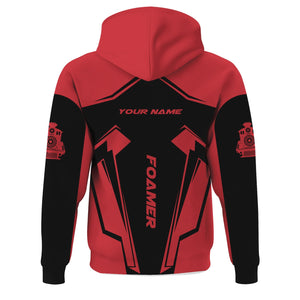 Railspirit Personalized Pacific Electric Railroad Hoodie Railway Trainspotter Style Zip Up Hoodie Gift Idea For Foamers