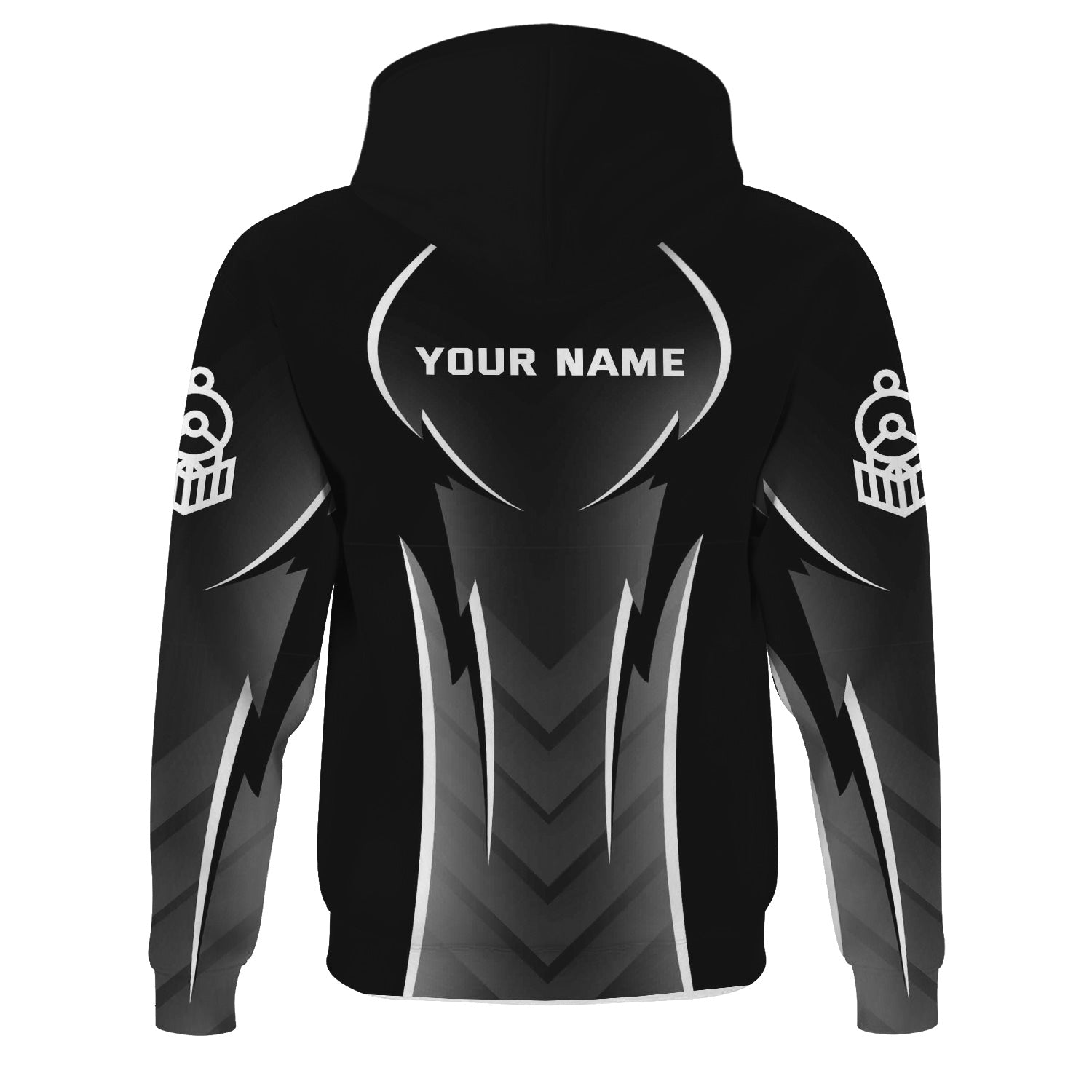 Railspirit Personalized Detroit Toledo And Ironton Railroad Hoodie Striking Line Style Train Zip Up Hoodie For Locomotive Lovers