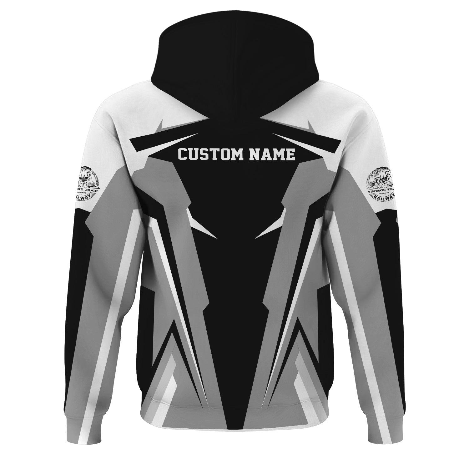 Railspirit Personalized Detroit Toledo And Ironton Railroad Hoodie Strong Line Style Train Hoodie Gift Idea For Train Lover
