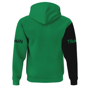 Railspirit Custom Name Pittsburgh And Lake Erie Railroad Hoodie Railroad Crossing Sign Printed Zip Hoodie