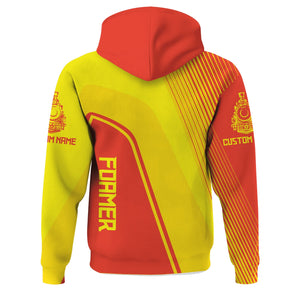 Railspirit Personalized Strasburg Railroad Hoodie Vibrant Striking Style Zip Up Hoodie For Rail Enthusiasts