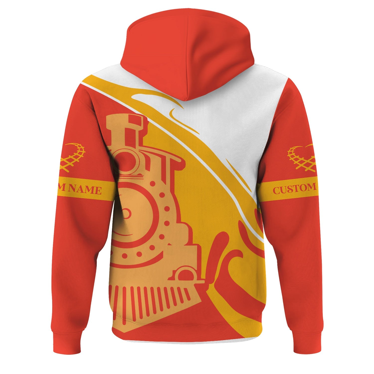 Railspirit Personalized Strasburg Railroad Hoodie Flame-Inspired Style Zip Up Hoodie Gift Idea For Train Lovers