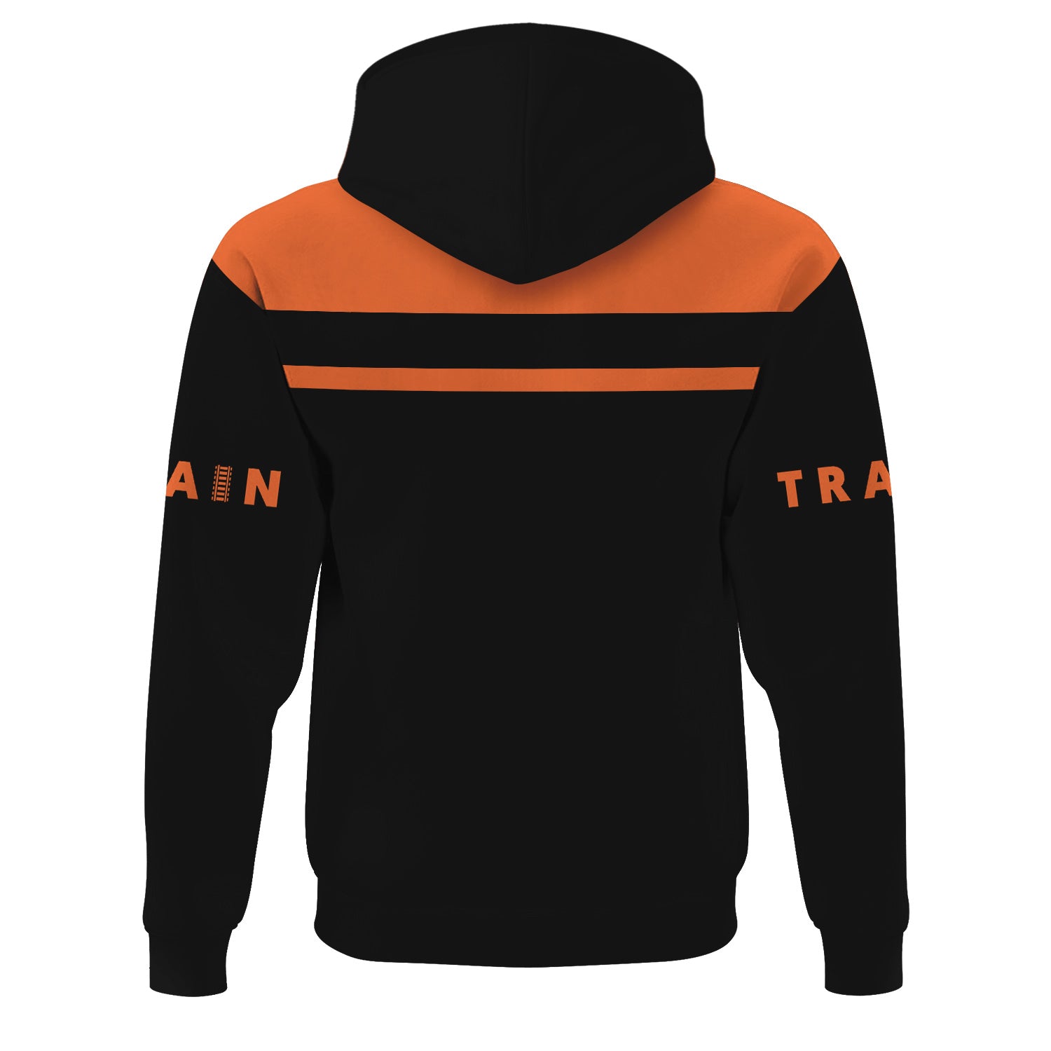 Railspirit Custom Name Wheeling And Lake Erie Railroad Hoodie American Train Ticket Printed Zip Hoodie