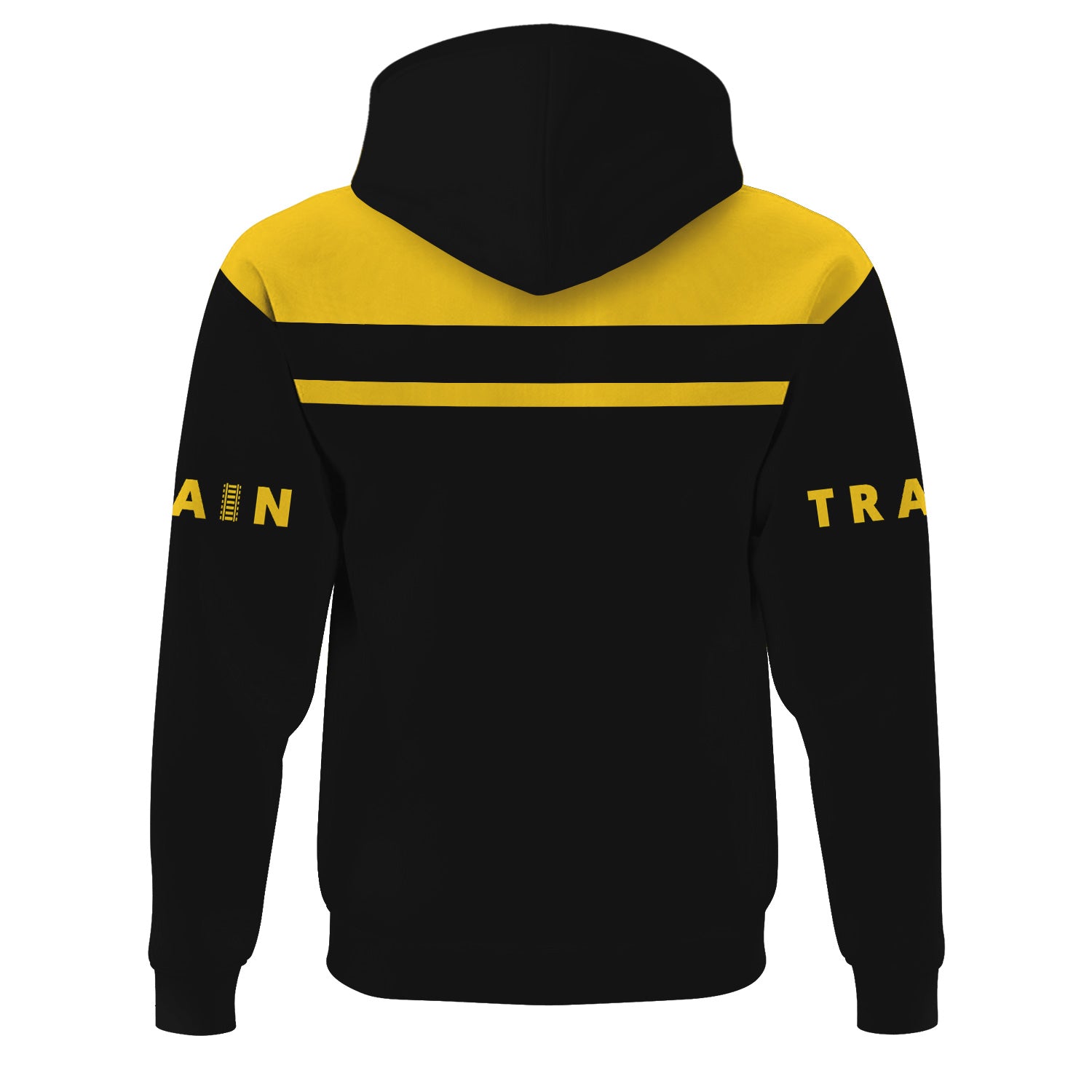 Railspirit Custom Name Central of Georgia Railway Hoodie American Train Ticket Printed Zip Hoodie