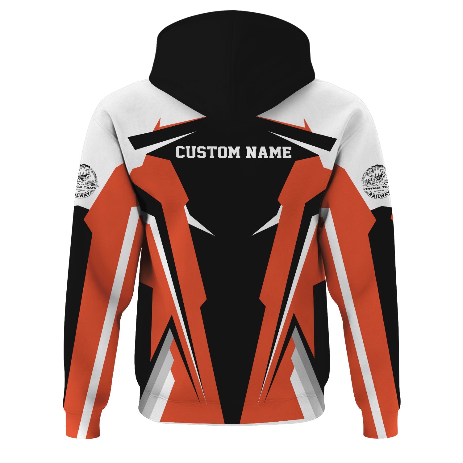 Railspirit Personalized Texas and Pacific Railway Hoodie Strong Line Style Train Hoodie Gift Idea For Train Lover