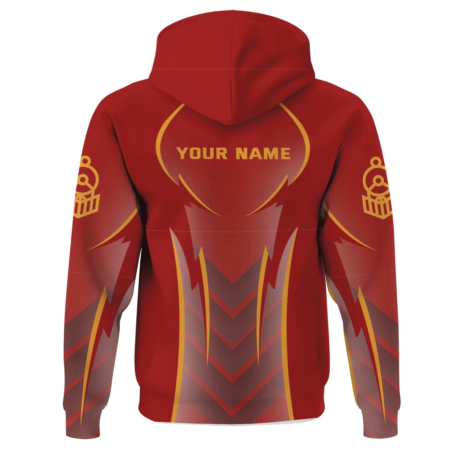 Railspirit Personalized Chicago South Shore and South Bend Railroad Hoodie Striking Line Style Train Zip Up Hoodie For Locomotive Lovers