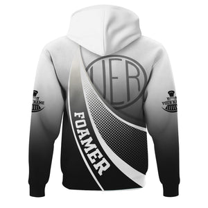 Railspirit Personalized Union Electric Railway Hoodie Railway-Themed Style Zip Up Hoodie Gift Idea For Trainspotter