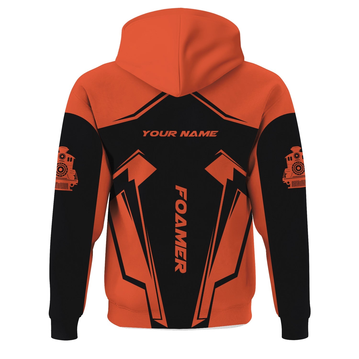 Railspirit Personalized Avanti West Coast Hoodie Railway Trainspotter Style Zip Up Hoodie Gift Idea For Foamers