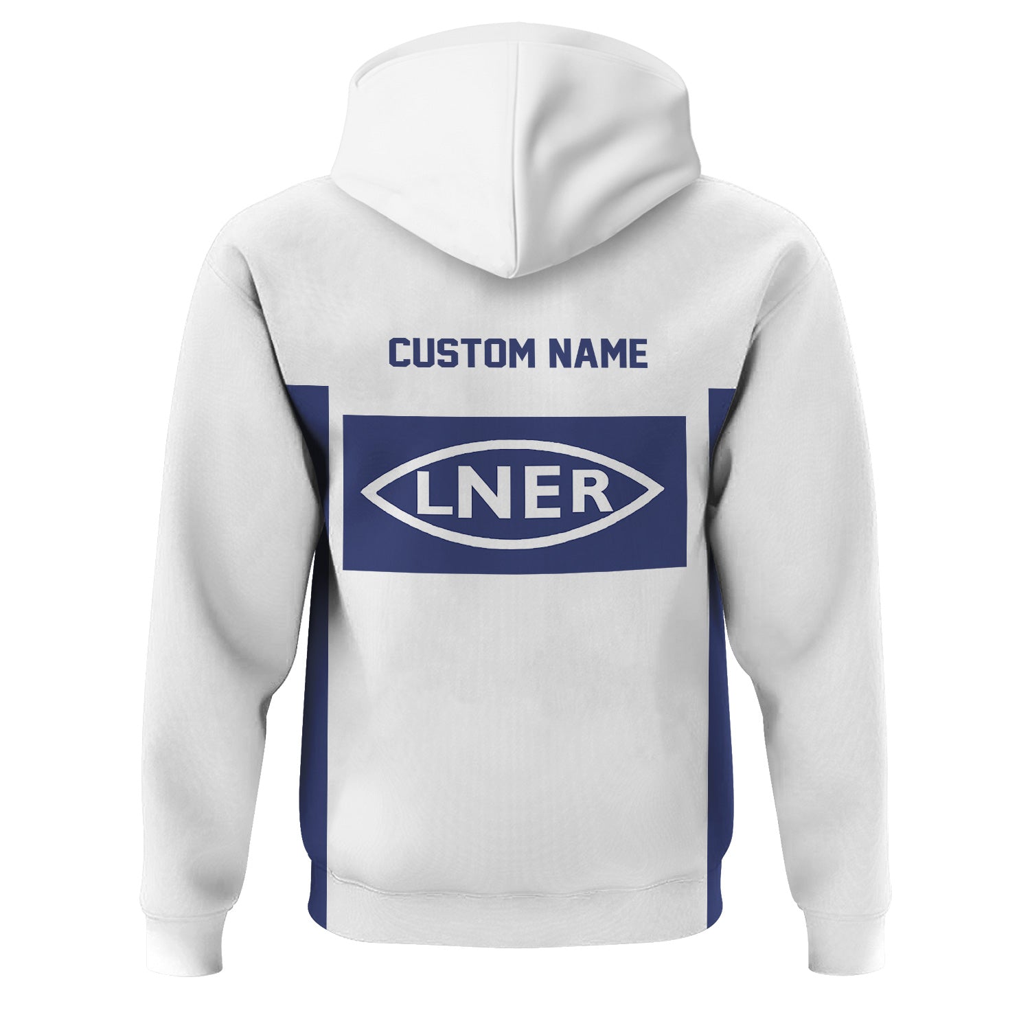 Railspirit Custom Name London and North Eastern Railway Hoodie Yes I Need All Those Train Printed Zip Hoodie