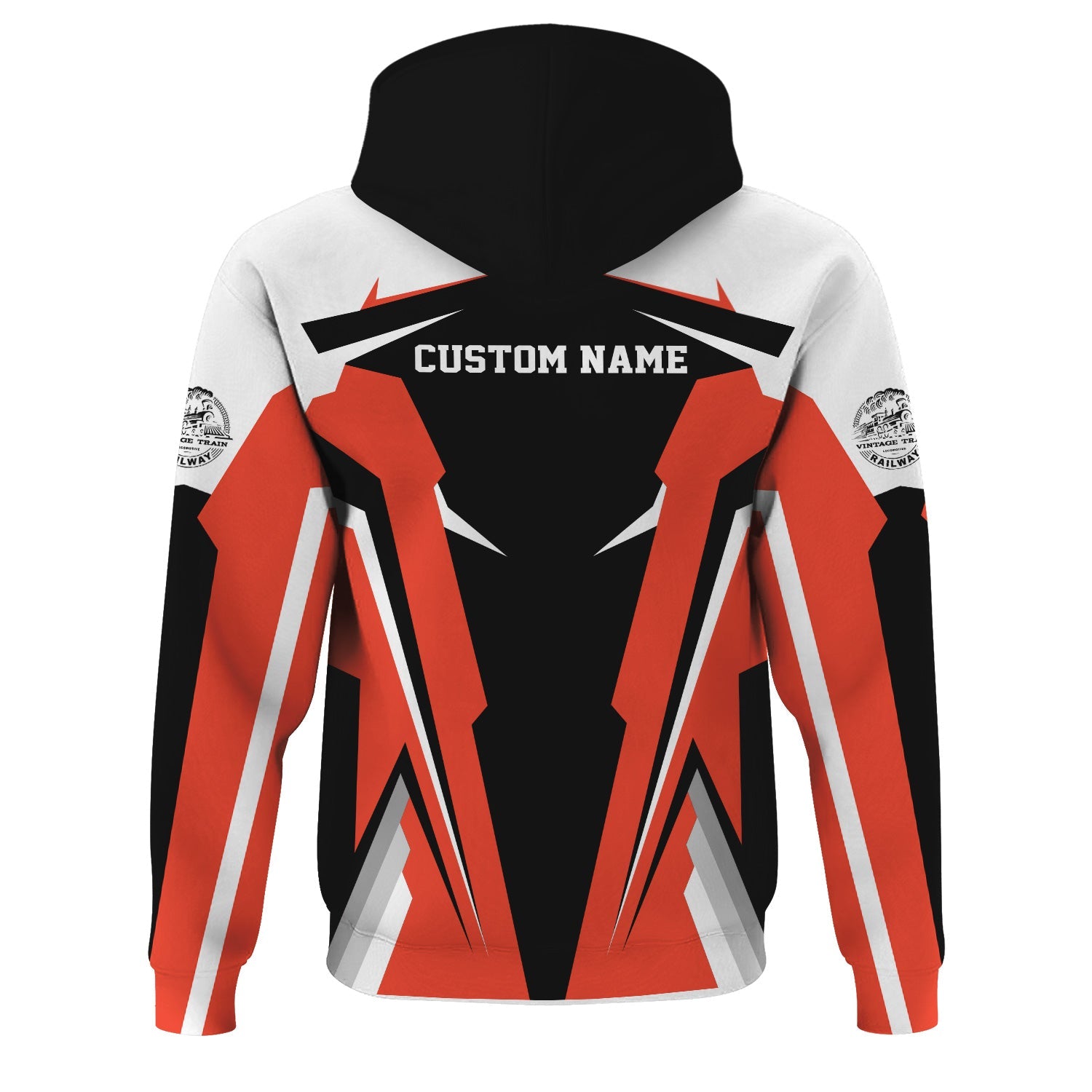 Railspirit Personalized British Railway Hoodie Strong Line Style Train Hoodie Gift Idea For Train Lover