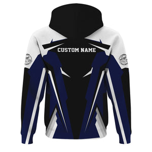 Railspirit Personalized CNJ Jersey Central Railroad Hoodie Strong Line Style Train Hoodie Gift Idea For Train Lover