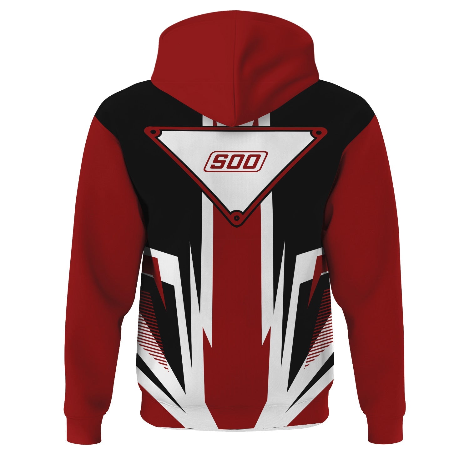 Railspirit Soo Line Railroad Hoodie Bold Graphic Style All Over Printed Zip Up Hoodie