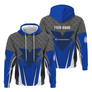 Railspirit Personalized Long Island Railroad Hoodie Rugged Steel Vibes Train Zip Up Hoodie All Over Print