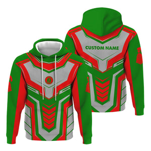 Railspirit Personalized Elgin Joliet And Eastern Railroad Hoodie Armor-Inspired Design Train Zip Up Hoodie All Over Print