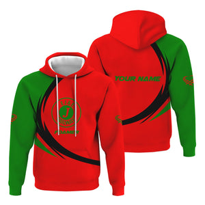 Railspirit Personalized Elgin Joliet And Eastern Railroad Hoodie Unique Graphic Style Zip Up Hoodie For Train Enthusiasts