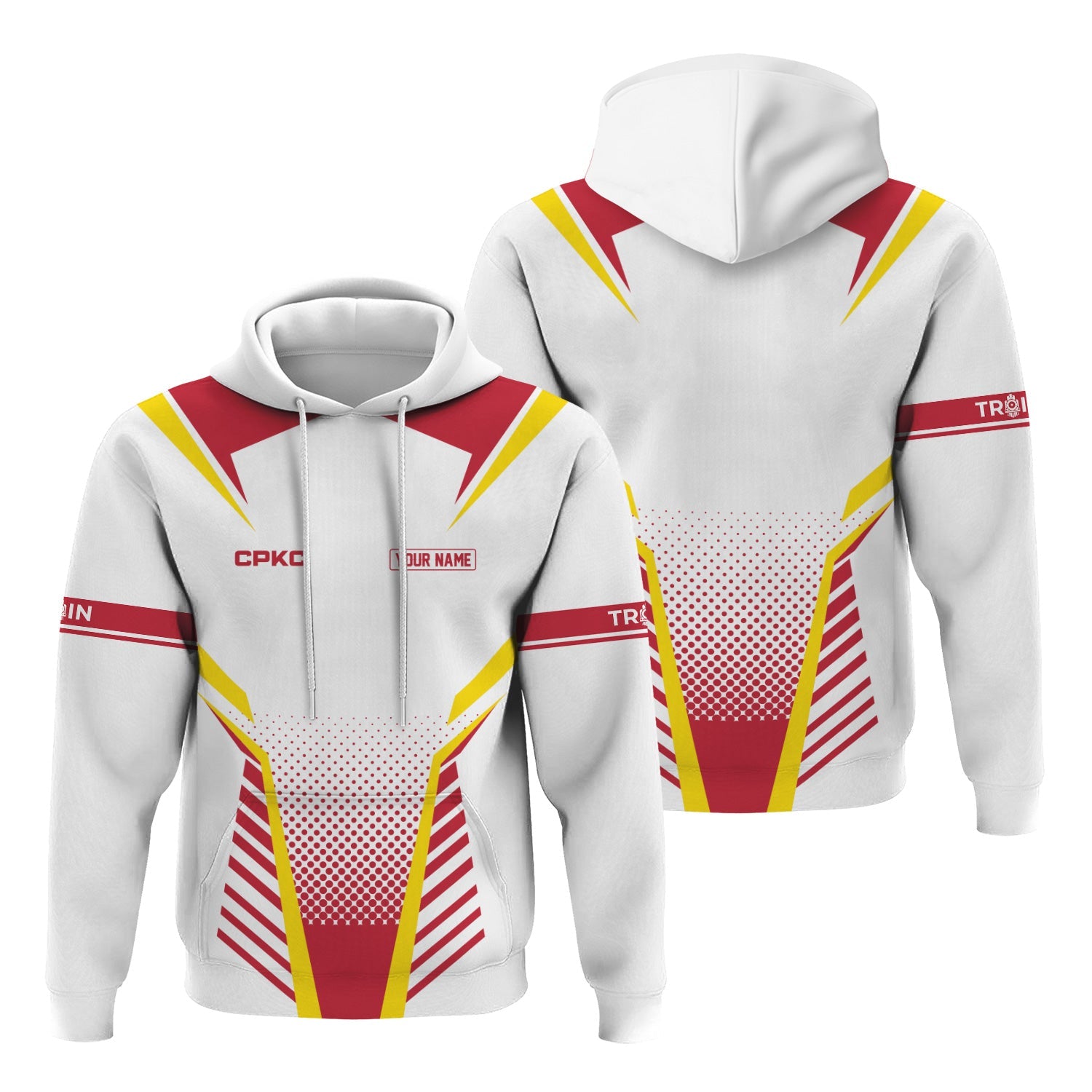 Railspirit Personalized Canadian Pacific Kansas City Hoodie Unisex CPKC Train Zip Hoodie All Over Print