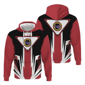 Railspirit Florida East Coast Railway Hoodie Bold Graphic Style All Over Printed Zip Up Hoodie