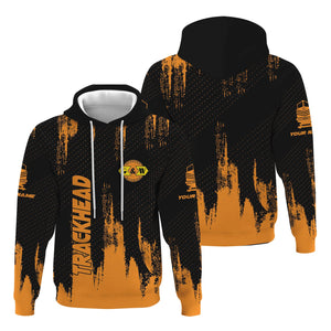 Railspirit Personalized Genesee & Wyoming Inc. Railroad Hoodie Paint Impact Design Train Zip Up Hoodie for Trackhead