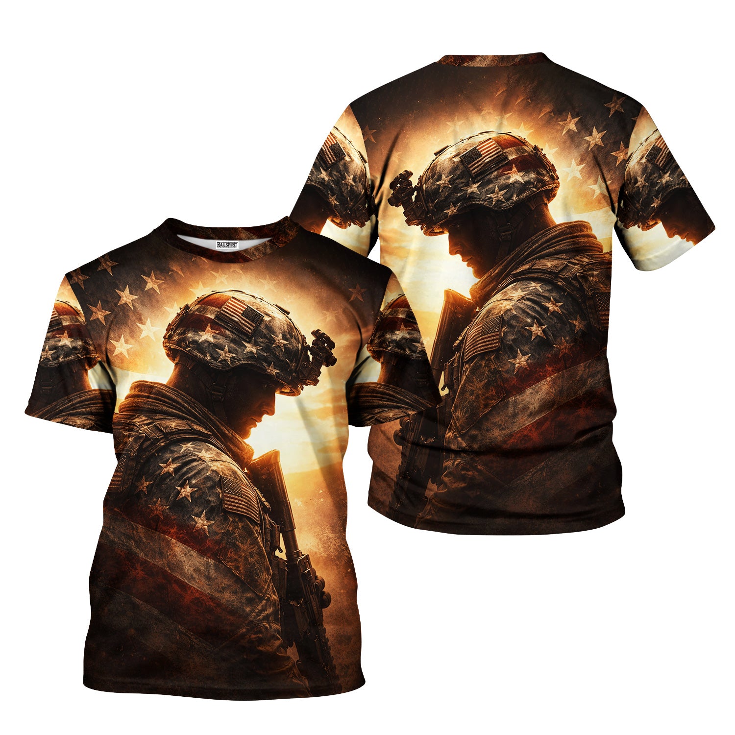 American Soldier Patriotic T Shirt, USA Military Veteran Shirt, Independence Day 4th of July Gift for Men, Freedom Hoodie