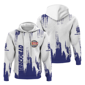 Railspirit Personalized Chicago, Burlington and Quincy Railroad Hoodie Paint Impact Design Train Zip Up Hoodie for Trackhead