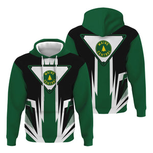 Railspirit Maine Central Railroad Hoodie Bold Graphic Style All Over Printed Zip Up Hoodie