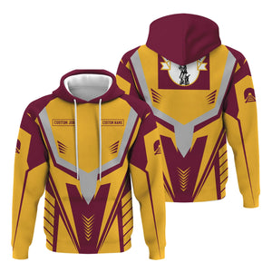 Railspirit Personalized Boston and Maine Railroad Hoodie Workwear-Inspired with Custom Position Train Zip Up Hoodie