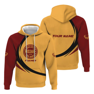 Railspirit Personalized Duluth, Missabe, & Iron Range Railroad Hoodie Unique Graphic Style Zip Up Hoodie For Train Enthusiasts