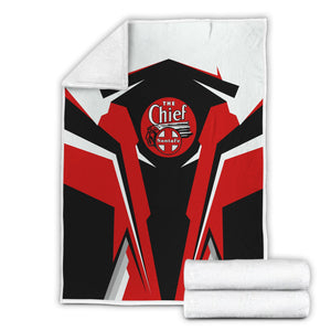 Railspirit Personalized The Chief Santa Fe Railroad Blanket Strong Line Train Blanket Gift Idea For Train Lover