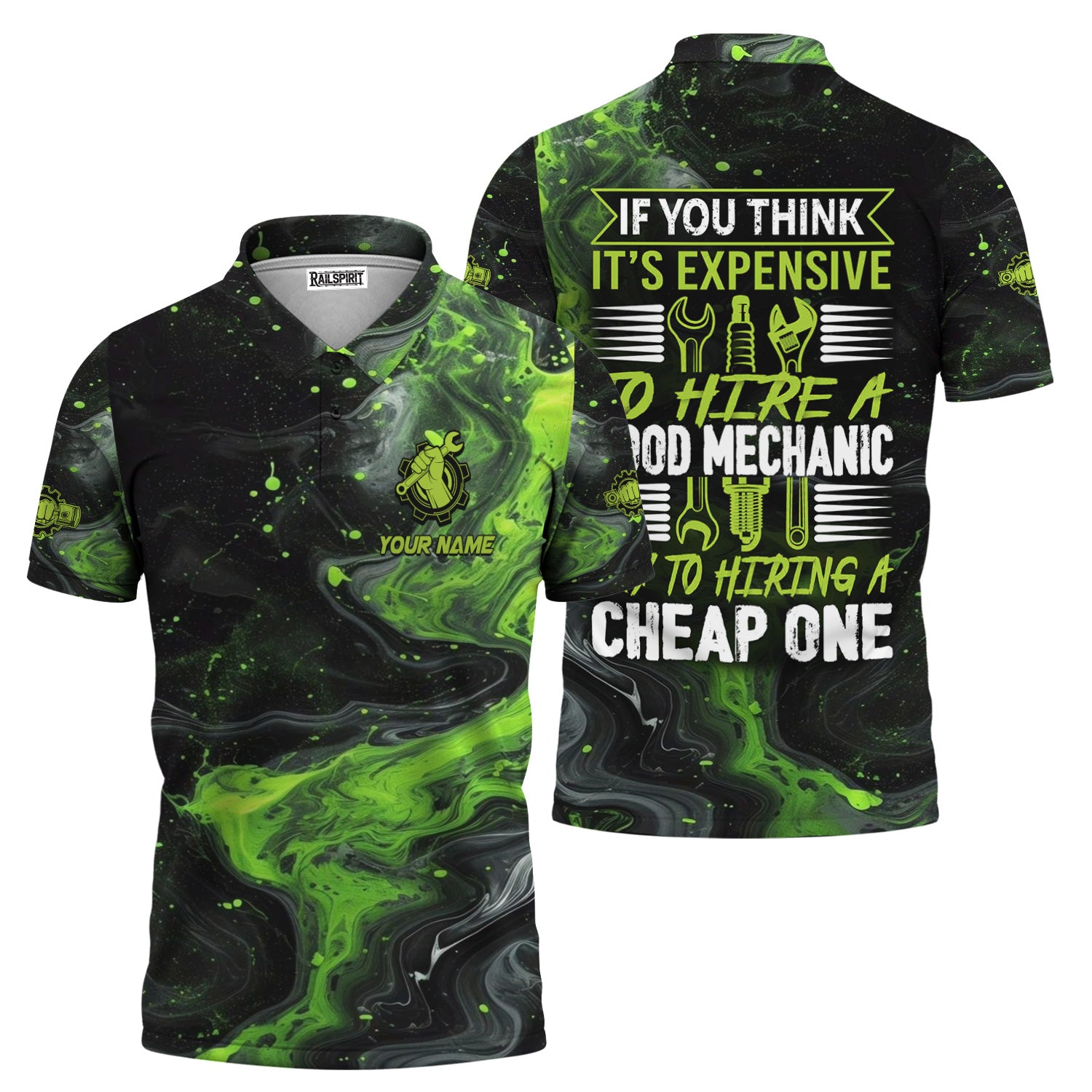 Custom Mechanic Work Shirt, If You Think It’s Expensive to Hire a Good Mechanic Quote, Funny Graphic Shirt for Men