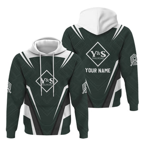 Railspirit Personalized Youngstown & Southern Railroad Hoodie Railway Inspired Apparel Train Zip Up Hoodie For Train Lovers