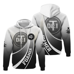 Railspirit Personalized Detroit Toledo And Ironton Railroad Hoodie Railway-Themed Style Zip Up Hoodie Gift Idea For Trainspotter