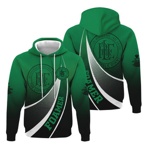 Railspirit Personalized Pittsburgh And Lake Erie Railroad Hoodie Railway-Themed Style Zip Up Hoodie Gift Idea For Trainspotter