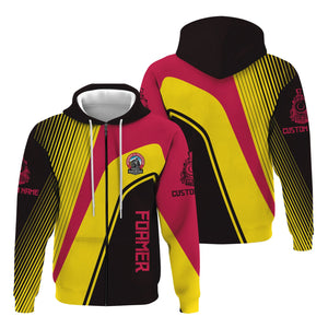 Railspirit Personalized Durango And Silverton Narrow Gauge Railroad Hoodie Vibrant Striking Style Zip Up Hoodie For Rail Enthusiasts